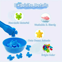 Ocean Animal Matching & Sorting Toy Set for Toddlers
