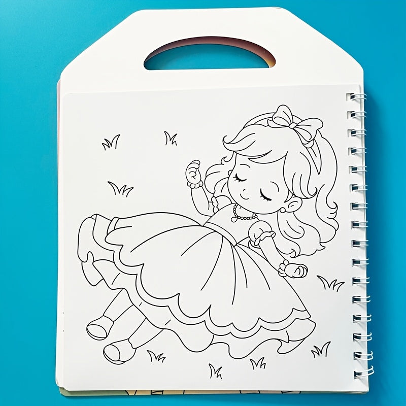 Princess Coloring Book & Markers Set