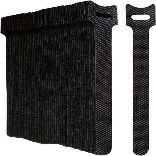 24pcs Reusable Zipper Strap Wire Organization Tape