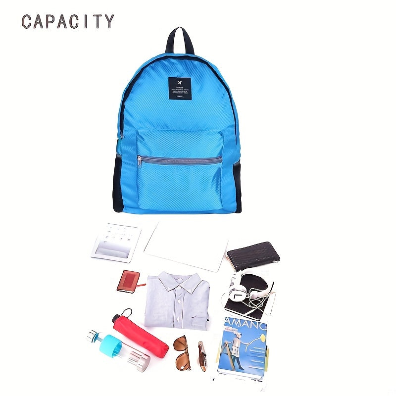 Small Waterproof Backpack Foldable for Travel Camping Hiking