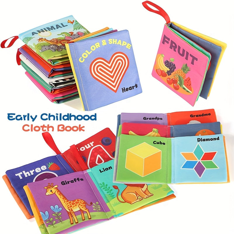 Educational Baby Sensory Book: Washable, Tear Resistant, Holiday Essential
