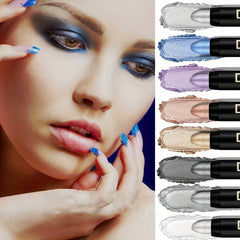 16pcs Pearlescent Eyeshadow & Highlighter Pencil Set for Halloween & Christmas