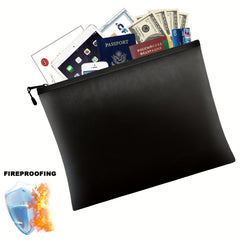 Fireproof Document Bag Double sided Waterproof Document Holder