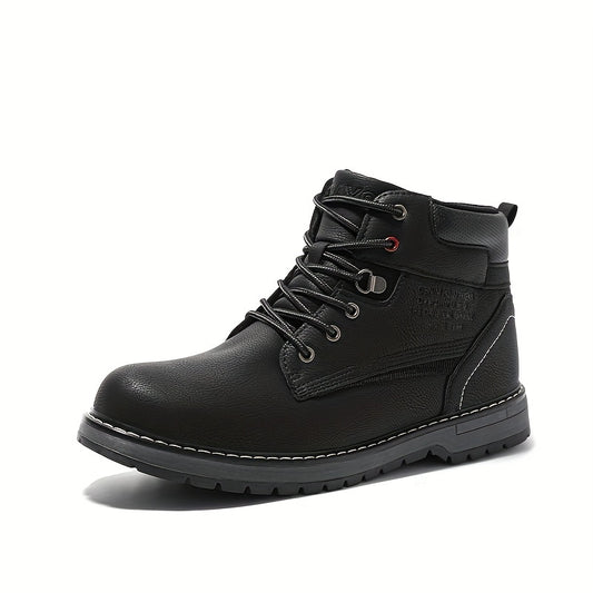 Men's Waterproof Hiking Boots Anti-Skid Lace-Up Shoes