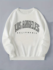 LA Print Crew Neck Sweatshirt
