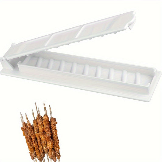 Single Row Kebab Maker BBQ Meat Skewer Machine