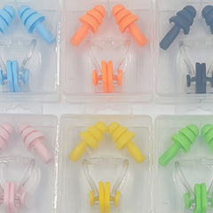 Waterproof Nose Clip Earplug Set for Swimming