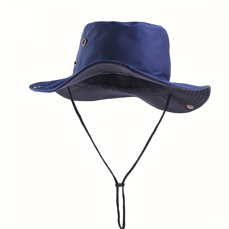 Foldable Sunshade Bucket Hat Double-sided Outdoor Fishing