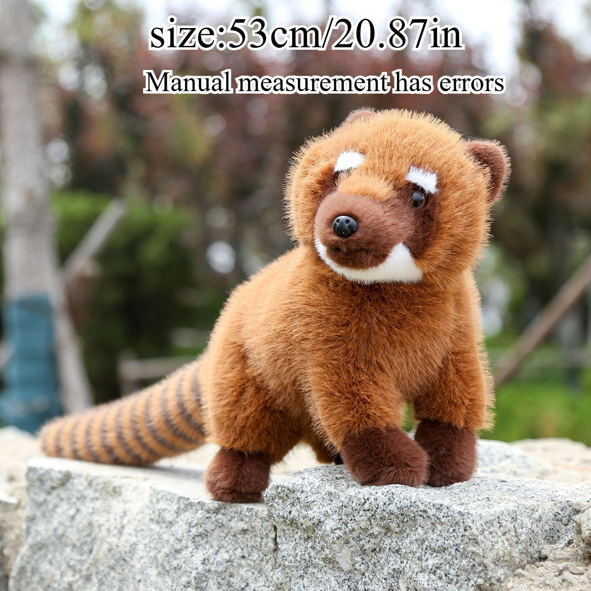 Adorable Plush Raccoon Stuffed Animal Toy for Boys Birthday Present