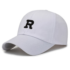 Men's Letter Embroidered Cotton Baseball Cap