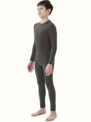 HOPLYNN Youth Thermal Tight Long Sleeve Fleece Shirt Base Layer