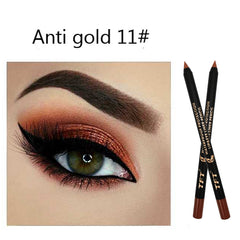 Colorful Eyeliner Pen Waterproof Long Lasting 14 Colors