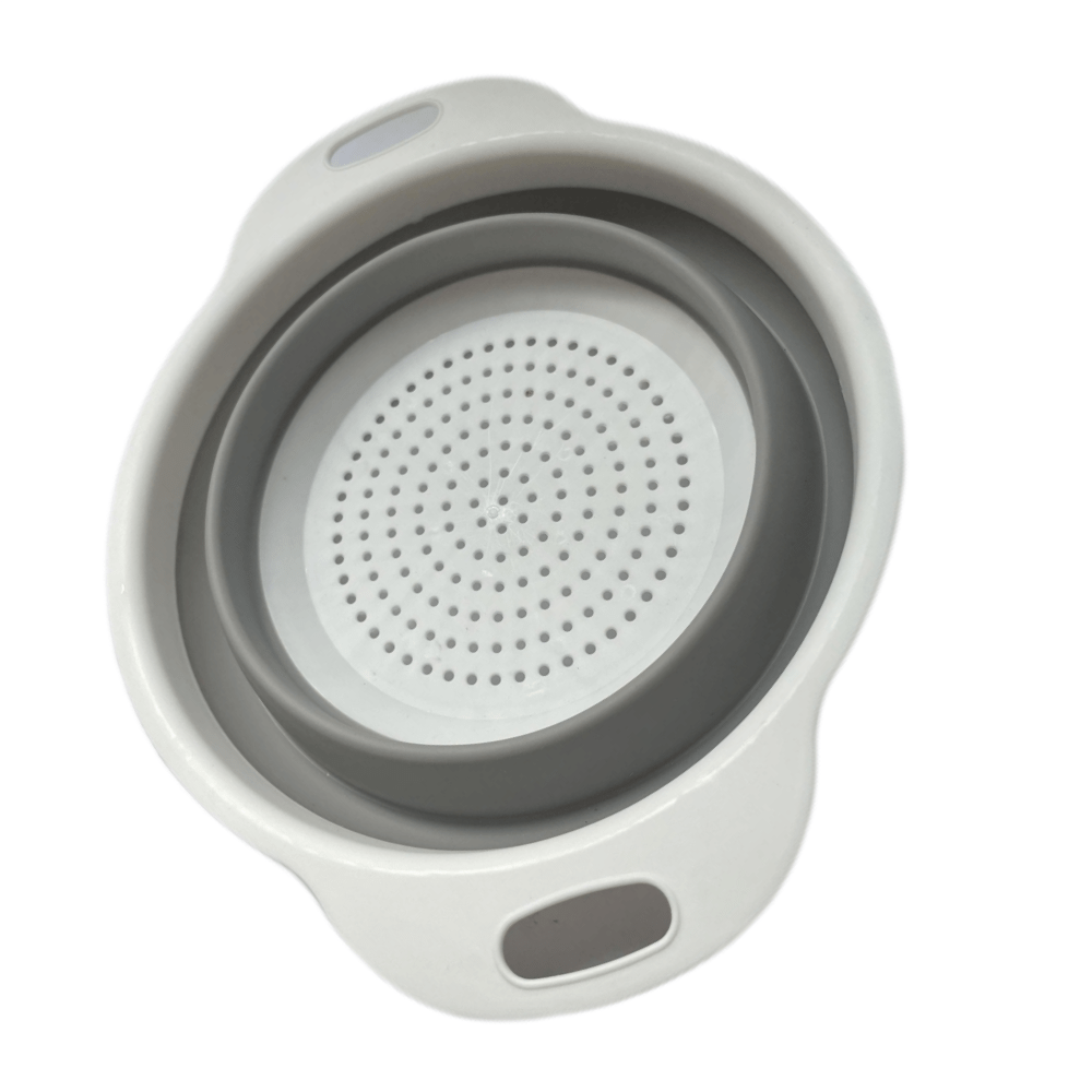 Foldable Silicone Colander for Kitchen Sink