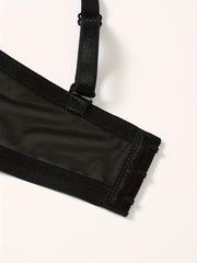 Lace Push Up Balconette Bra - Comfy & Breathable