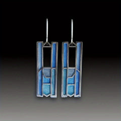 Vintage Carved Pattern Drop Dangle Earrings