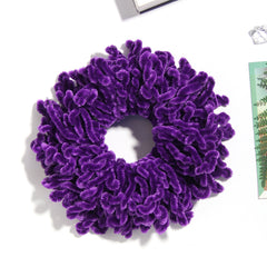 Rubber Hijab Hair Flexible Band Bow Large Headwear Scrunchie Headband