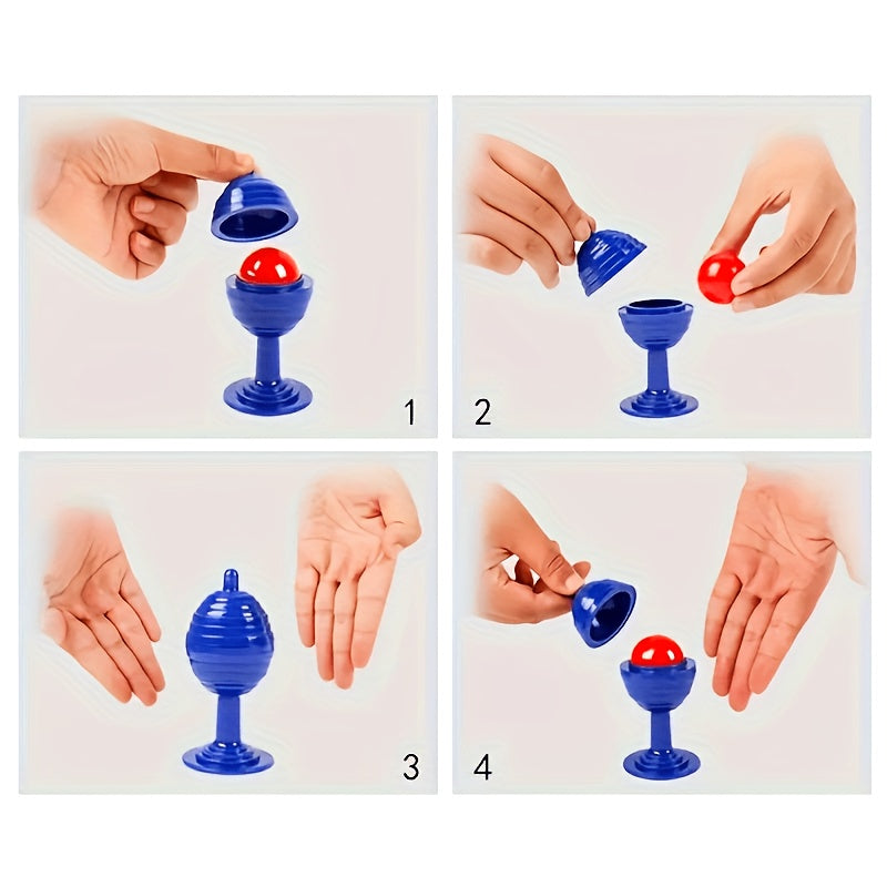 Magic Ball and Vase Trick Set for Family Gatherings Holiday Performances