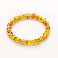 Men's Volcanic Stone Bead Bracelet