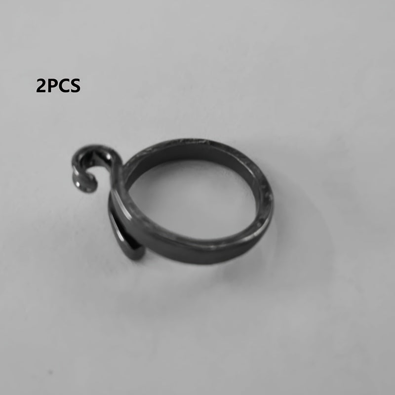 2pcs Open Crochet Ring for Finger Knitting Tools Adjustable Jewelry Accessories