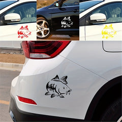 Funny Carp Car Decoration Sticker