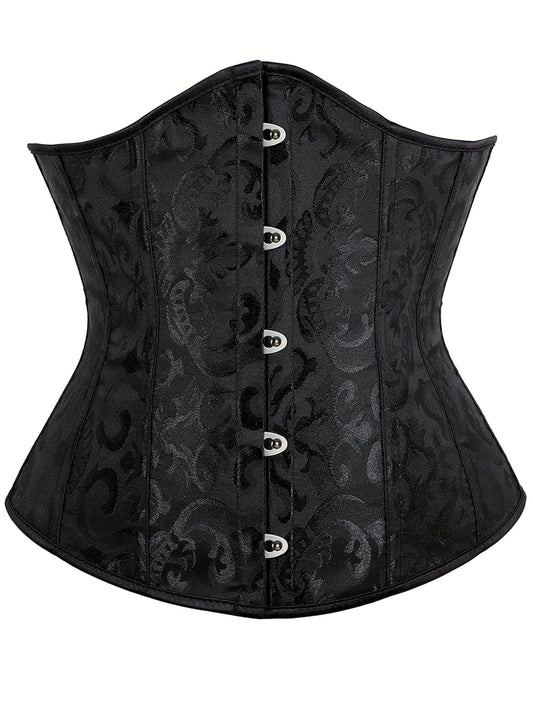 Strapless Corset Bustier Tummy Control Lace Up Body Shaper
