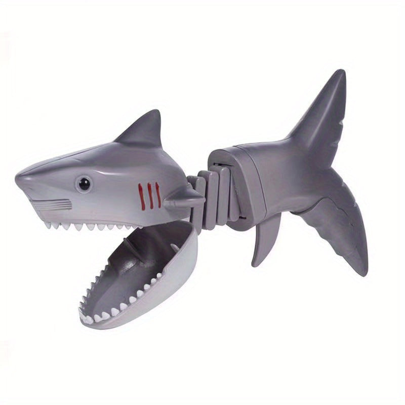 Funny Human Shark Bite Toy Hand Clip Decompression Toy