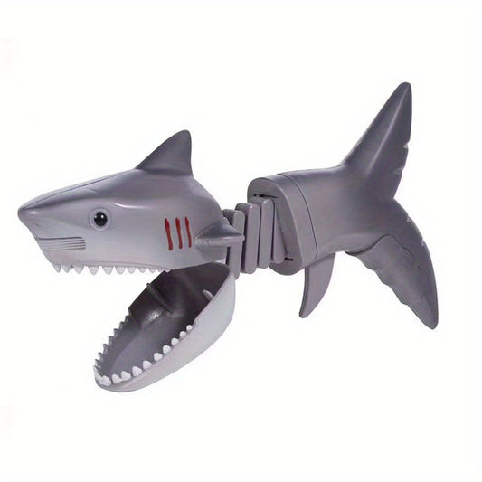 Funny Human Shark Bite Toy Hand Clip Decompression Toy