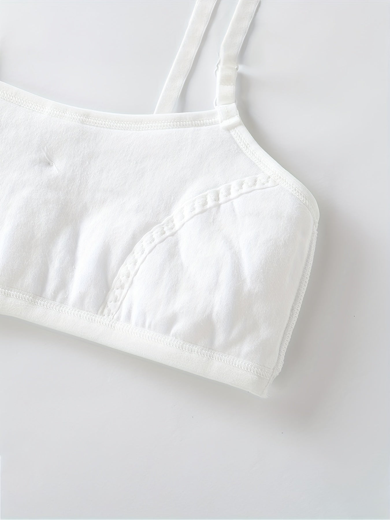 4pcs Girl Sling Bras Kids Comfy Underwear