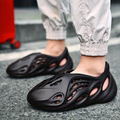 Men's Lightweight Foam Slides Quick Drying Non Slip Clogs