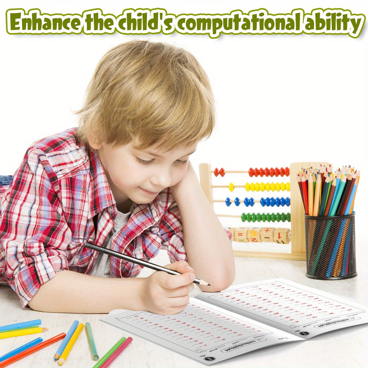 Multiplication Book for Kids: Daily Math Practice with Colorful Illustrations