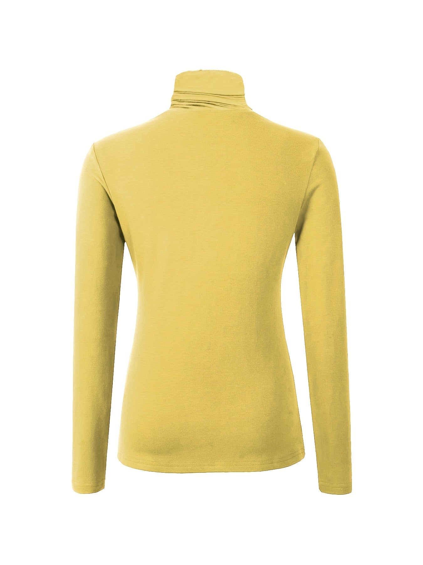 3pcs Women's Soft Thermal Turtleneck Top Plush Underwear