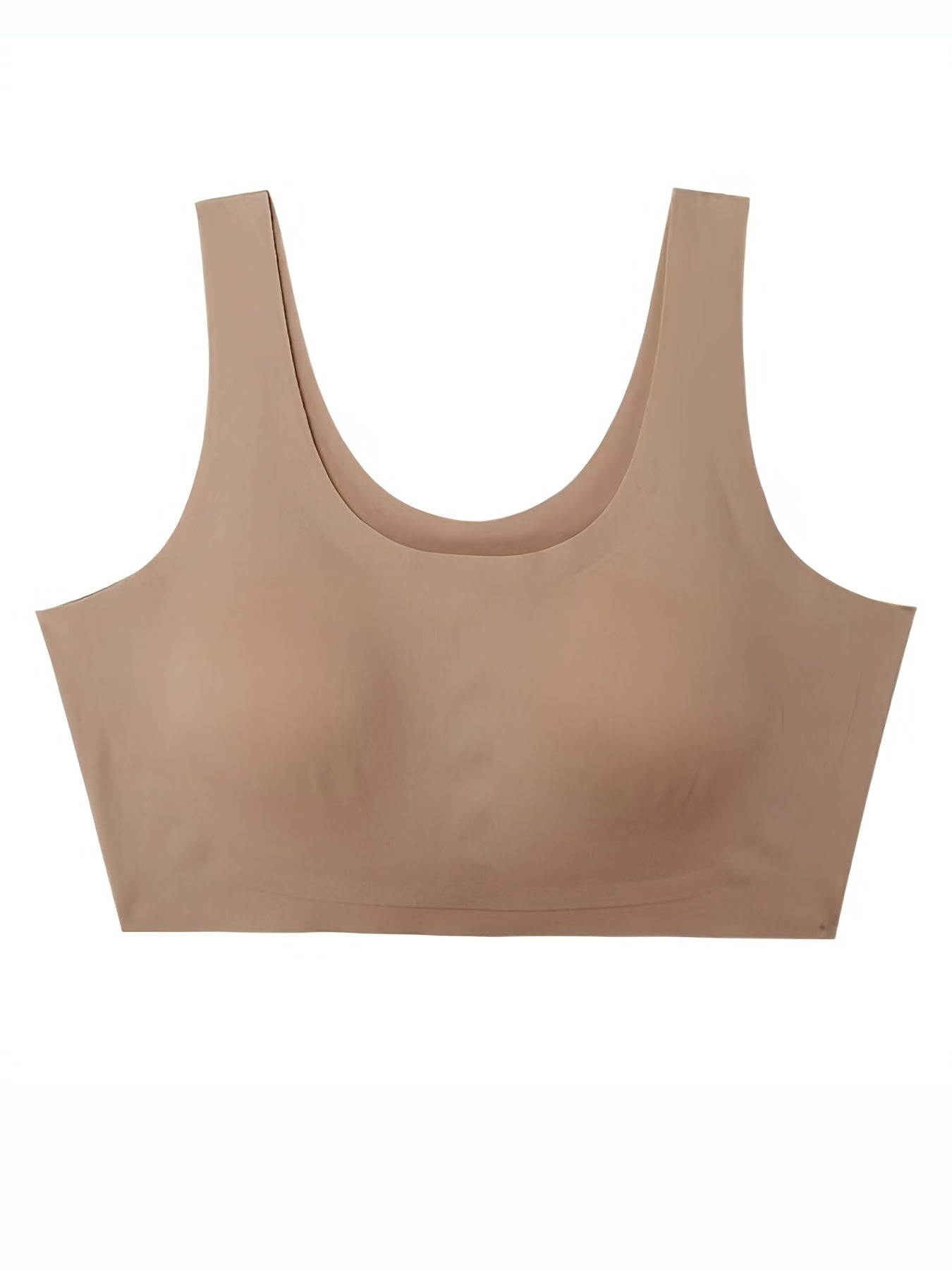 Solid Sport Cami Bra No Underwire Fitness Bra Women's Lingerie