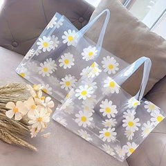 10pcs Small Daisy Christmas Gift Bag Portable Packaging Commercial Holiday