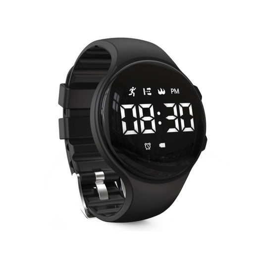 Kids Digital Pedometer Watch LED Fitness Tracker Alarm Stopwatch