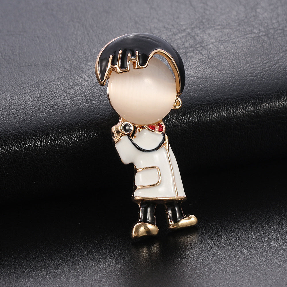 Medical Series Embroidery Nurse Pin