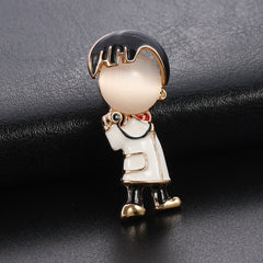 Medical Series Embroidery Nurse Pin