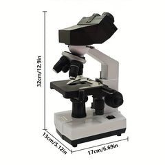 Professional Compound Binocular Microscope 2500X Magnification
