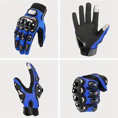 Summer Motorcycle Gloves Hard Knuckle Touchscreen