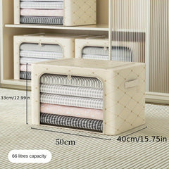 1pc Cotton Quilt Storage Bag Dustproof Organizer
