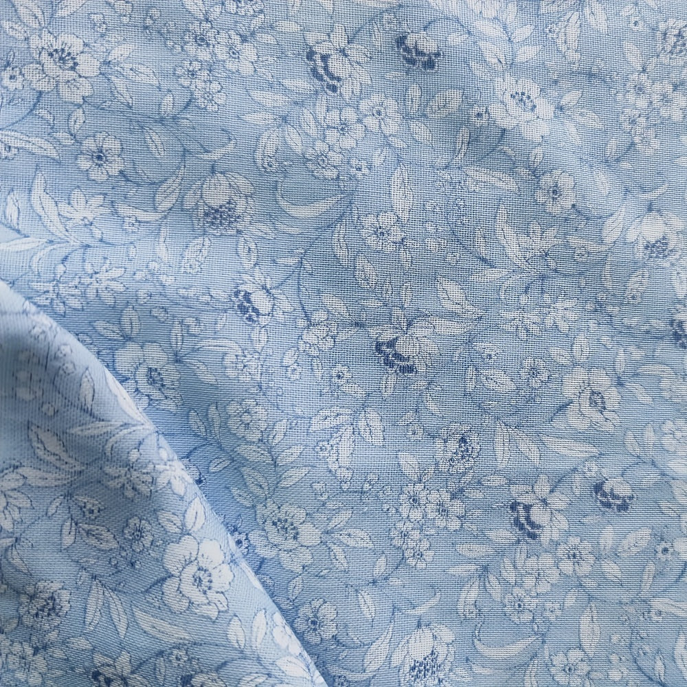30 Floral Handkerchief Lightweight Cotton Double Layer Hankies Soft Absorbent