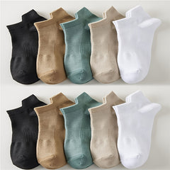 10 Pairs Soft Lightweight Low Cut Ankle Socks Women's Stockings & Hosiery