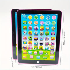 Kids Educational Tablet Touch & Voice Control English Vocabulary Nursery