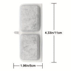 10 Pcs Cat Water Dispenser Replacement Carbon Filters