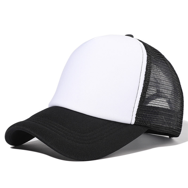 Mesh Baseball Hat Sun Protection Peaked Cap