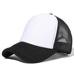 Mesh Baseball Hat Sun Protection Peaked Cap