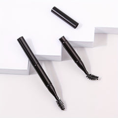 Mini Eyebrow Brush Eyelash Comb Mascara Wand Applicator Eye Brushes with Cap