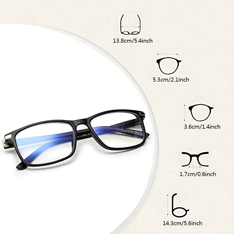 Light Blocking Computer Glasses for Eye Strain Relief