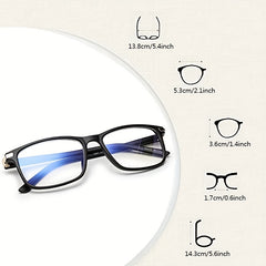 Light Blocking Computer Glasses for Eye Strain Relief