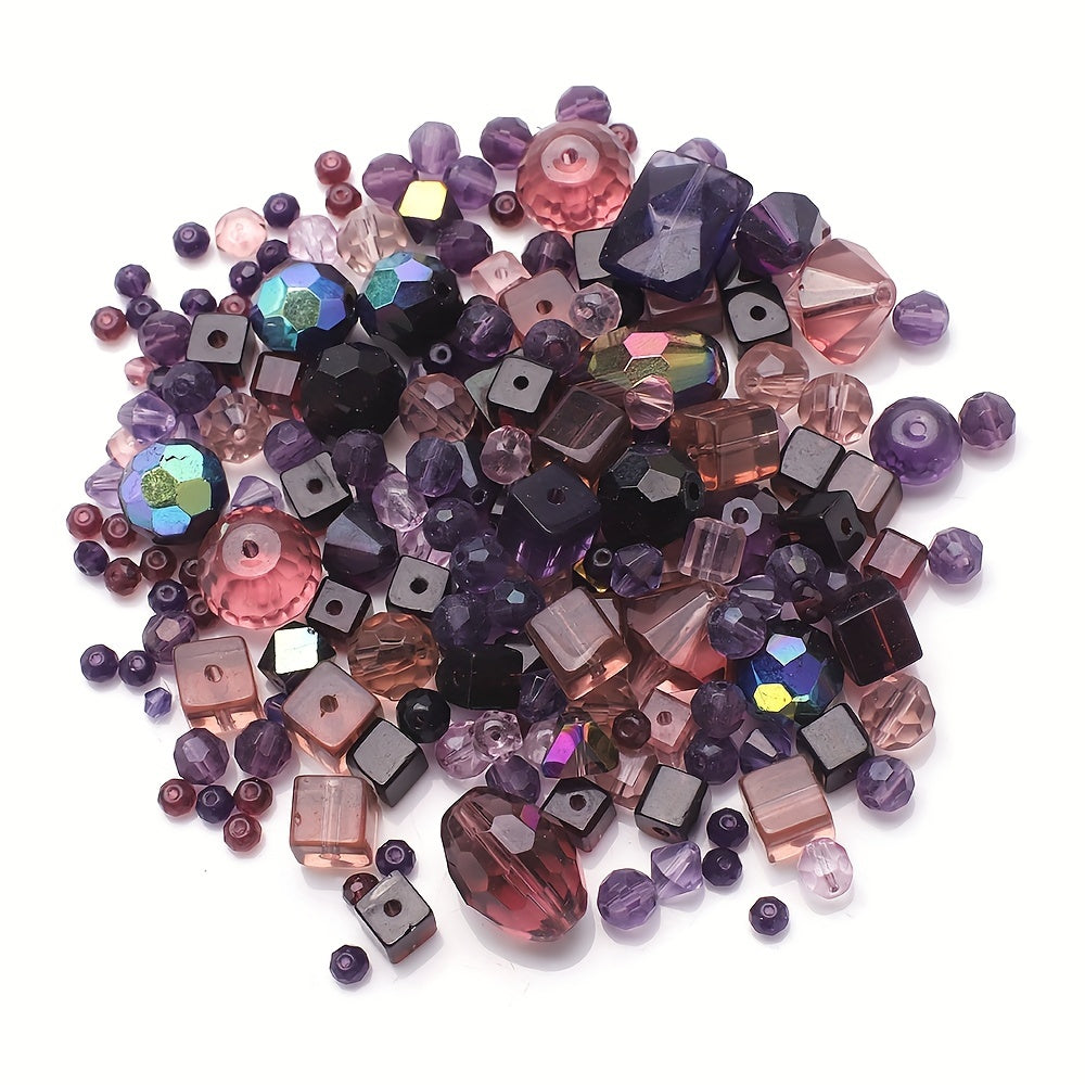 45g Crystal Glass Beads Set - DIY Jewelry Making Accessories