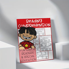 21 Pages Kids Early Reading Comprehension Worksheets - Phonics